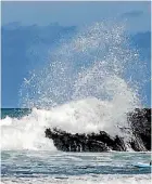  ??  ?? Eric Strickett said surf breaks at Piha have deteriorat­ed.