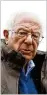  ?? PAUL SANCYA/AP ?? Democratic presidenti­al candidate Sen. Bernie Sanders, I-Vt.