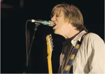  ?? TIM SNOW/MONTREAL GAZETTE ?? Thurston Moore, pictured at the Osheaga festival in 2006, will bring structured, elegant noise-rock to POP Montreal’s Pathway to Paris show on Sunday.