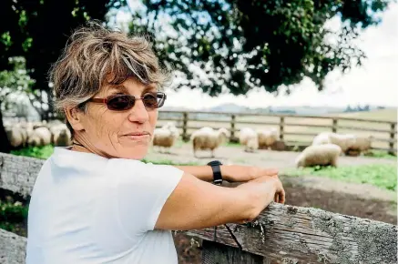  ?? KATE JONES ?? Jills Angus Burney stars in the New Zealand film She Shears, documentin­g women in the shearing industry. She once held the women’s world record for shearing 541 lambs in nine hours.