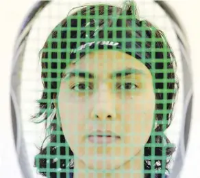  ?? CRAIG GLOVER/FILES ?? Pakistani squash player Maria Toorpakai Wazir, who now lives in Canada.