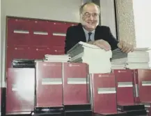  ??  ?? 0 On this day in 1995, Allan Stewart quit as Scottish Office industry minister over an incident with M77 protesters