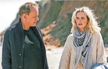  ?? FOTOS: WILD BUNCH/CENTRAL ?? Szene aus „Rückkehr nach Monatauk“mit Stellan Skarsgård als Max und Nina Hoss als Rebecca.