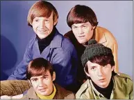  ?? AP ?? “The Monkees,” in 1966. Clockwise from top left: Peter Tork, Micky Dolenz, Mike Nesmith and Davy Jones.