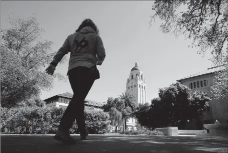  ?? Jeff Chiu Associated Press ?? A TASK FORCE commission­ed by Stanford has found that 1950s policies allowed the school to “suppress the number of Jewish students.”