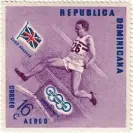  ?? ?? Olympic winners from Dominica showing Chris Brasher, winner of the Steeplecha­se gold medal in 1956