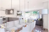  ??  ?? The kitchen area in one of the homes in Farleigh Property’s developmen­t in Moira