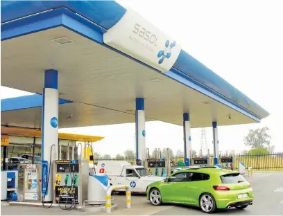  ?? Picture: Moneyweb ?? STRONG BRAND. Sasol has 410 retail fuel ‘convenienc­e centres’ countrywid­e, which it says accounts for 11% of the regulated retail market.