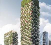  ??  ?? Već se gradi: početkom ove godine u Nanjingu su već počeli s gradnjom dviju “šumskih zgrada”, dvaju tornjeva “optočenih” drvećem