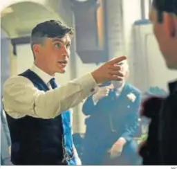  ?? BBC ?? Cillian Murphy es Tommy Shelby en ‘Peaky Blinders’.