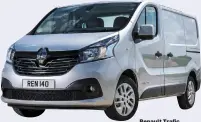  ??  ?? Renault Trafic