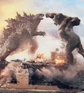  ?? WARNER BROS. PICTURES ?? “Godzilla vs. Kong” generated $32 million over the weekend to set a pandemic box office record.