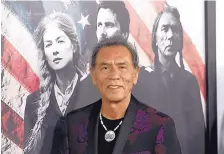  ?? CHRIS PIZZELLO/ASSOCIATED PRESS ?? Actor Wes Studi, who lives in Santa Fe, will be among those presenting an award at today’s Oscars ceremony. Studi’s credits include “Hostiles, “Avatar” and “Dances With Wolves.”