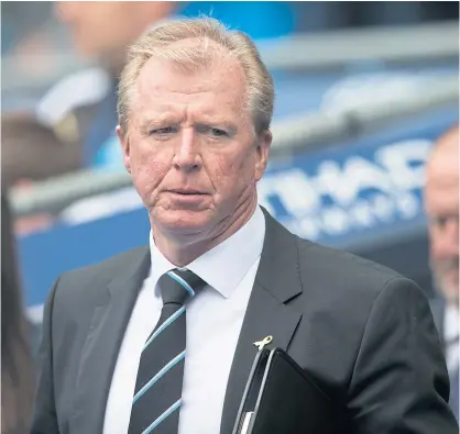  ??  ?? Steve McClaren was sacked by Championsh­ip side Derby County for the second time in three years.