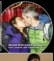  ?? ?? SEALED WITH A KISS Joe Landers, from Limerick, with Eehooi Lee