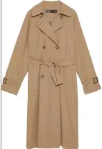  ??  ?? Trench coat ¤69.95, Zara