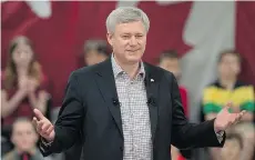  ?? ANDREW VAUGHAN/THE CANADIAN PRESS FILES ?? Some groups — such as the HarperPAC, which supports Prime Minister Stephen Harper — are open about their political allegiance­s.