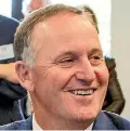  ??  ?? Former prime minister Sir John Key will become chairman of ANZ in January.