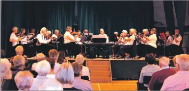  ??  ?? The Oban and Lorne Strathspey and Reel Society started its 75th year with a concert in Appin Village Hall.