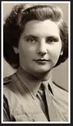  ??  ?? Betty Webb, who worked at Bletchley Park during the war