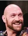  ?? RINGO CHIU/AFP ?? Tyson Fury