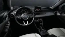  ?? MAZDA ?? De muy buenos acabados, con materiales que presumen al tacto y vista calidad premium, muy al estilo Mazda.|