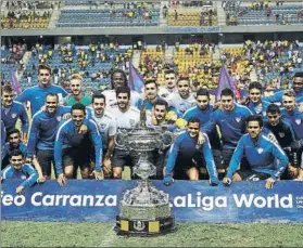  ?? FOTO: MD ?? El Málaga ganó la última edición tras imponerse por 2-1 al Cádiz en la gran final