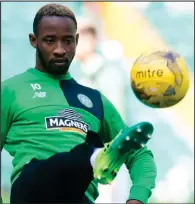  ??  ?? Moussa Dembele has to start for Celtic against Rangers