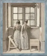  ?? ?? Eckersberg’s ‘At a Window in the Artist’s Studio’