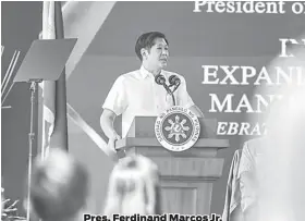  ?? ?? Pres. Ferdinand Marcos Jr.