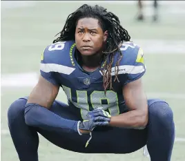  ?? ELAINE THOMPSON/THE ASSOCIATED PRESS ?? Seattle’s Shaquem Griffin was born with an amniotic membrane wrapped around his hand, which was later corrected via amputation.