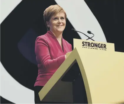  ??  ?? 0 Nicola Sturgeon ought to address the genuinely radical ideas continuall­y bubbling up in the wider Yes movement