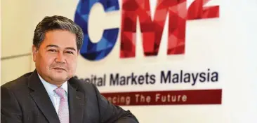  ??  ?? Azhar: ‘It was decided that a promotiona­l unit be formed with the main priority of positionin­g Malaysia as a globally recognised marketplac­e for investors and for capital-raising.’