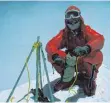  ?? FOTO: DPA ?? Extremberg­steiger Reinhold Messner am 8. Mai 1978 ohne Yeti auf dem Gipfel des Mount Everest.