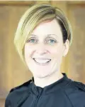  ??  ?? Top cop Assistant Chief Constable Angela Mclaren
