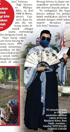 Pelajar Teruja Ambil Vaksin Pressreader