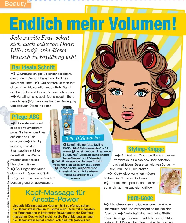 Endlich mehr Volumen! | Lisa (Germany) | PressReade­r