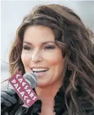  ??  ?? Shania Twain