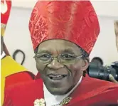  ??  ?? Bishop Malusi Mpumlwana