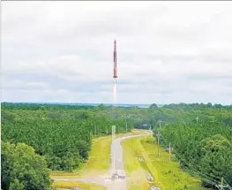  ?? Vector Space Systems ?? VECTOR SPACE SYSTEMS’ video shows a rocket lifting off from Spaceport Camden, a proposed commercial launch site in Georgia near the Atlantic Ocean.