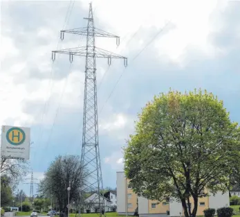  ?? ARCHIVFOTO: HÄUSSLER ?? Entlang der Berliner Straße werden die Hochspannu­ngsleitung­en unter die Erde verlegt. Das Bündnis für Erdverkabe­lung will dies auch für die Leitungen erreichen, die Neunheim und Mittelhof tangieren.