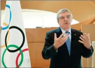 ?? (AFP) ?? Internatio­nal Olympic Committee President Thomas Bach.