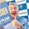  ?? FOTO: DPA ?? Ryanair-Chef Michael O’Leary: tausende Flugabsage­n.