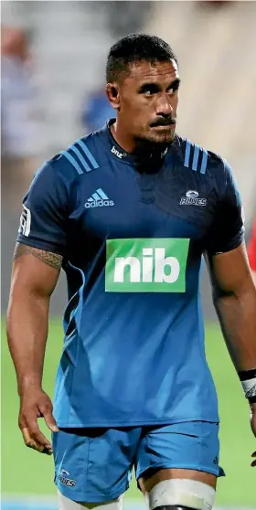  ??  ?? Blues flanker Jerome Kaino.