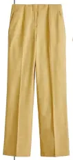  ??  ?? High-waisted Wide-leg Long PANTS, $90, rw-co.com.