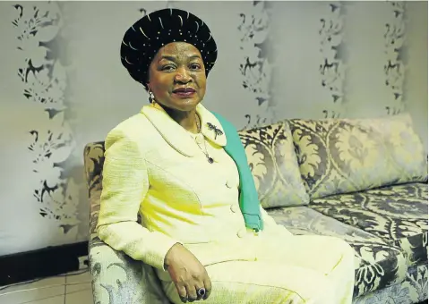  ?? Picture: Masi Losi ?? National Assembly Speaker Baleka Mbete has come under unrelentin­g fire for holding the house position at the same time as a senior office in the ANC.