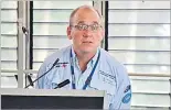  ?? Picture: SOPHIE RALULU ?? Australian Medical Assistance Team (AUSMAT) mission leader Dr Brian Spain in Suva on Thursday.