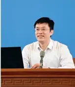  ??  ?? Jiang Hui, miembro del Comité del PCCh de la Academia China de Ciencias Sociales.