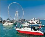  ?? Photos by Shihab and Saman Haziq ?? PROUD TO BE IN UAE: Dubai residents on Tuesday started their National Day celebratio­ns, with around 100 decorated vehicles taking to the streets and some 20 yachts setting sail off the coast. —