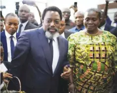  ?? DR ?? Partido de Kabila de costas viradas com o CASH, de Tshisekedi